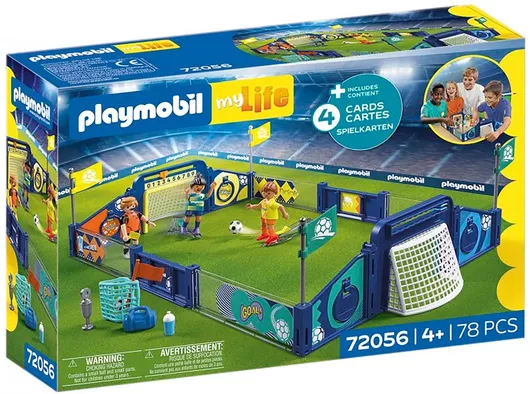 Playmobil MyLife Γήπεδο Ποδοσφαίρου για 4 Ετών