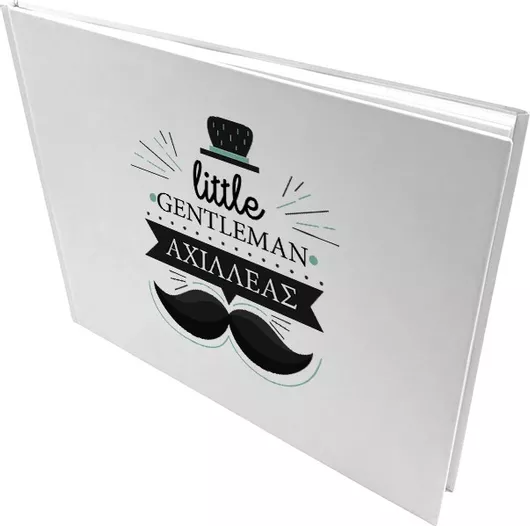 Βιβλίο Ευχών Bonjour Bebe "20028_little Gentleman"