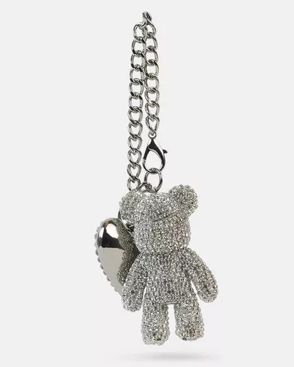 Steve Madden Bag Charms D-teddy Pack 10 Metallic 0186000024