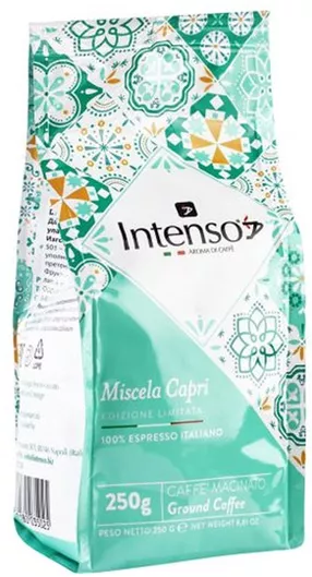 Καφές Espresso Intenso Caffe Capri 250g Αλεσμένος