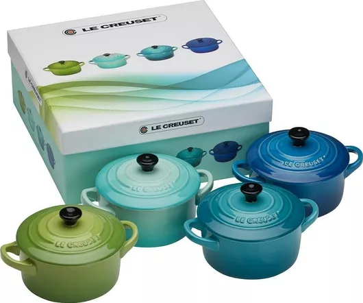 Le Creuset Σετ Κατσαρόλες με Κεραμική Επίστρωση 4τμχ