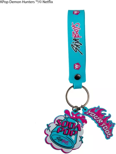 Cinereplicas Wristlet Keychain Soda Pop Kpop Demon Hunters Cr2847