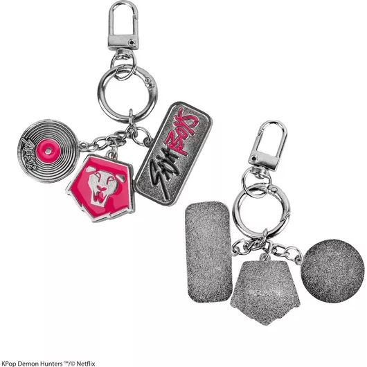 Cinereplicas Kpop Demon Hunters Saja Boys Pendants Keychain Key Ring Cr2852
