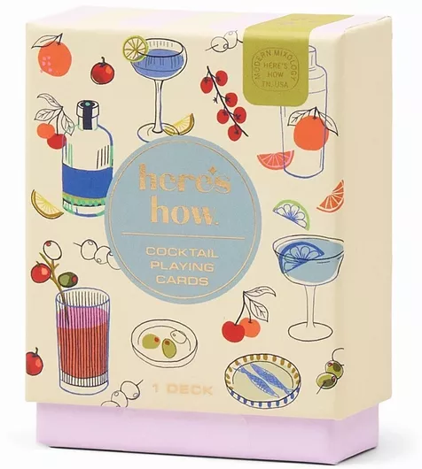 Τράπουλα Θέμα Κοκτέιλ Wine Playing Cards Here's How