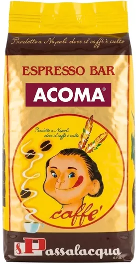 Καφές Espresso Passalacqua Acoma 1000g Κόκκους