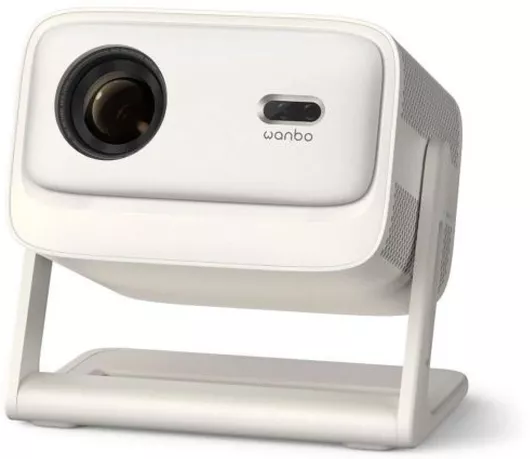 Wanbo Vali 1 Pro Projector LCD Full HD με Wi-Fi & Ενσωματωμένα Ηχεία WANBOVALI1PWHT