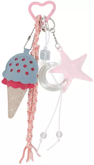 Μπρελόκ Bag Charm Ροζ 82136
