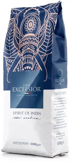 Καφές Espresso Caffe Excelsior Spirit India 1000g Κόκκους