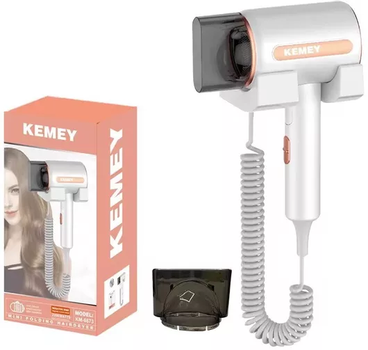 Kemei Σεσουάρ Ξενοδοχείου Λευκό 2.2kW