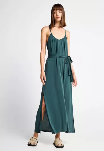 Καλοκαιρινό Maxi Φόρεμα Emerald