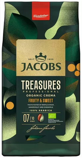 Jacobs Καφές Espresso Arabica Crema σε Κόκκους 1kg