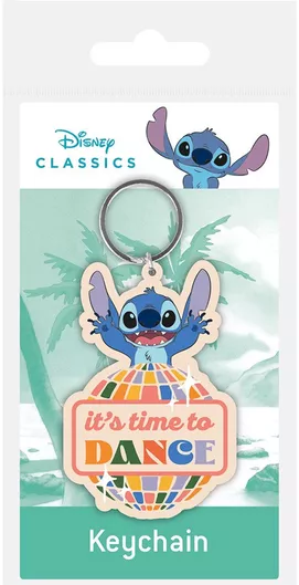 Lilo & Stitch Time To Dance Pvc Keychain