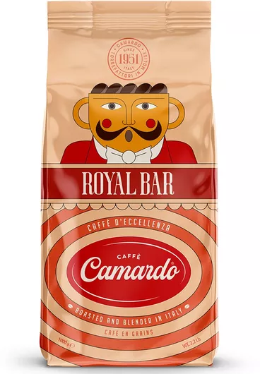 Καφές Espresso Camardo Royal Bar 1000g Κόκκους