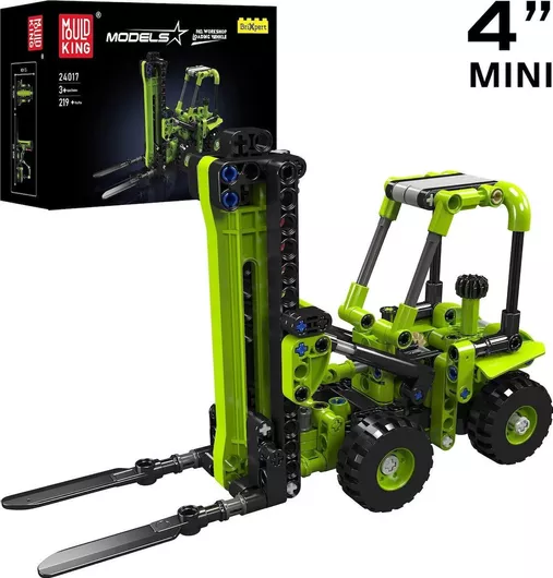 Mould King Τουβλάκια Forklift Workshop Loading Vehicle για 3+ Ετών 219τμχ