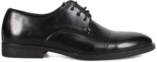 Migato Oxford Δετό Δερματίνη Μαύρο