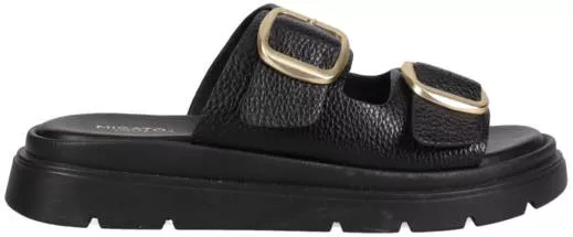 Migato Σανδάλια Footbed Δερματίνη Μαύρο