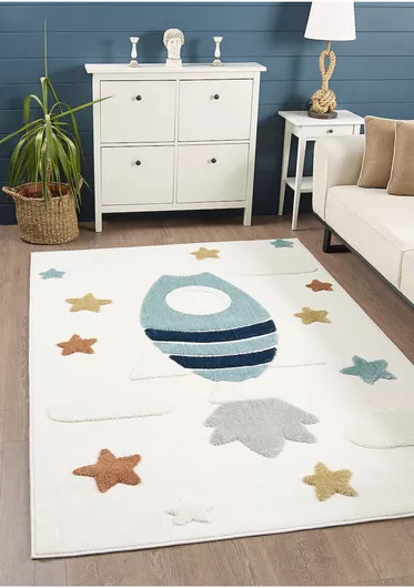 SteweHome Παιδικό Χαλί Μπεζ 120x170cm