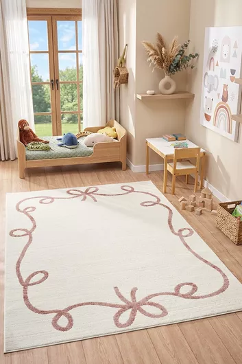 SteweHome Παιδικό Χαλί Μπεζ 120x200cm