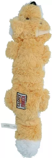 Kong Scrunch Knots Fox Λούτρινο Παιχνίδι Σκύλου Σκύλου Large / Medium Μπεζ 1τμχ