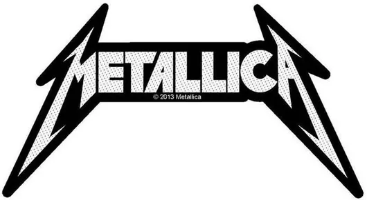 Rock Off Metallica Υφασμάτινο Σήμα Ραπτικής