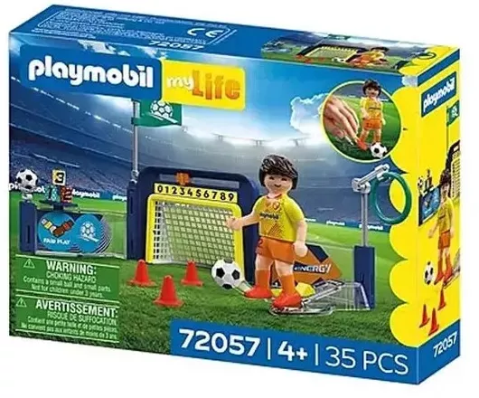 Playmobil Σετ Προπόνησης Ποδοσφαίρου για 4 Ετών