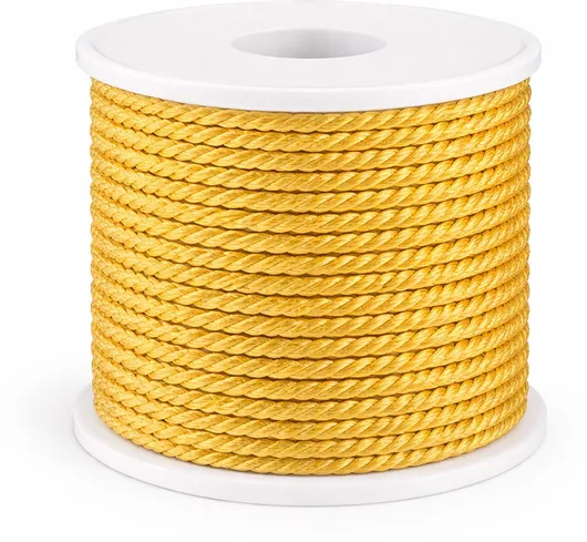 Κορδόνι Rayon 0,3εκ Κίτρινο 50μ