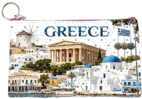 Πορτοφόλι Souvenir Μπρελόκ Σετ 10pcs Pvc Greece 16*10cm 871718