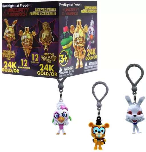 Μπρελόκ 3d Five Nights At Freddy's Series 3 Surprise Box 12 Σχέδια