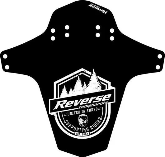 Reverse Supporting Riders Black White Λασπωτήρας