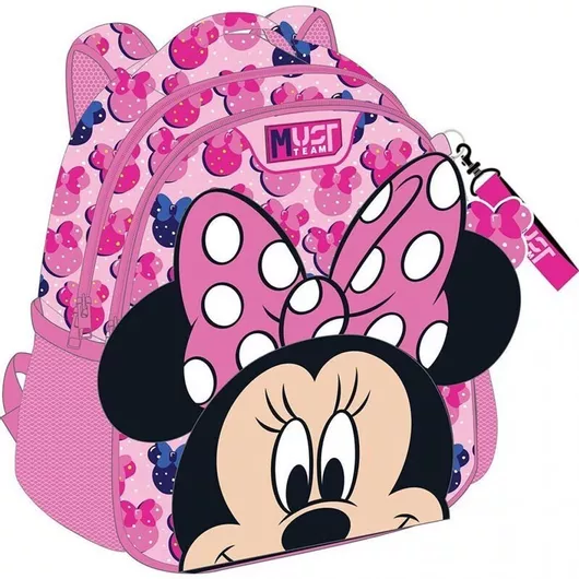 Must Minnie 3D Σχολική Τσάντα Πλάτης Νηπίου Ροζ