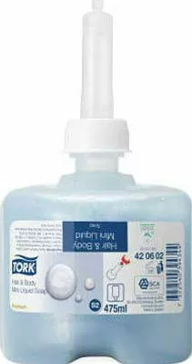 Tork Hair & Body Κρεμοσάπουνο Χεριών 475ml 