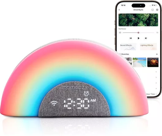 Momcozy Παιδικό Παιδικό Διακοσμητικό Φωτιστικό Λευκό