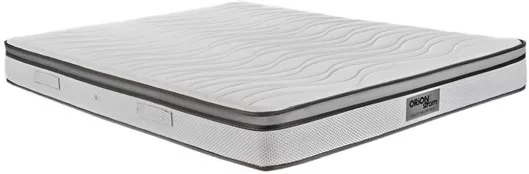 Orion Strom En15 White Plus Pillowtop Διπλό Ορθοπεδικό Στρώμα 140x200x21cm με Ελατήρια & Ανώστρωμα