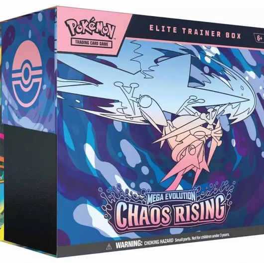 Pokemon Tcg Mega Evolution Chaos Rising Elite Trainer Box