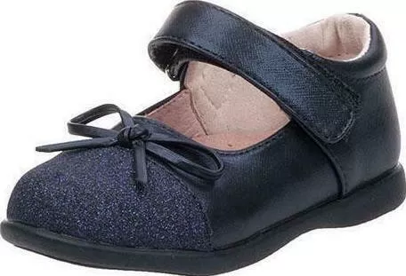 Παιδικές Μπαλαρίνες Ανατομικές με Σκρατς Navy Blue