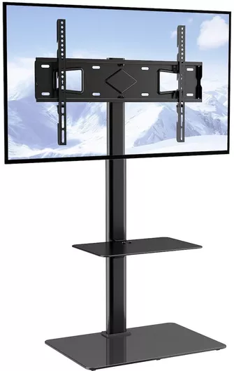 Vevor LDDSZJGDZXG65LL11V0 Βάση Τηλεόρασης Δαπέδου έως 65" & 25kg