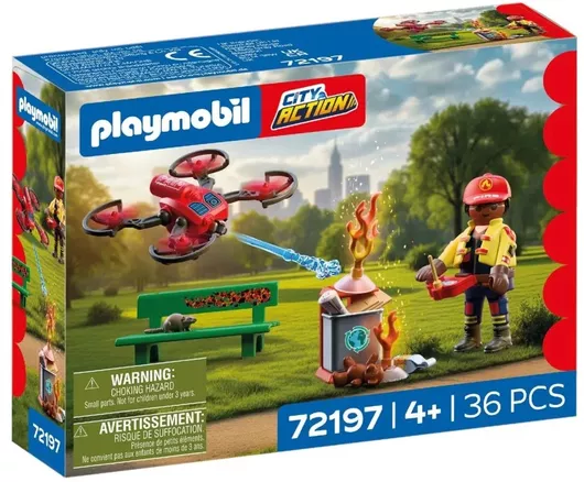 Playmobil Country Firefighting Drone για 4 Ετών