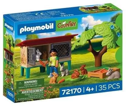Playmobil Country Κουνελόσπιτο για 4 Ετών