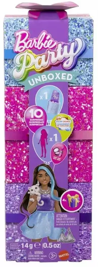 Barbie Party Unboxed Σετ Κούκλας