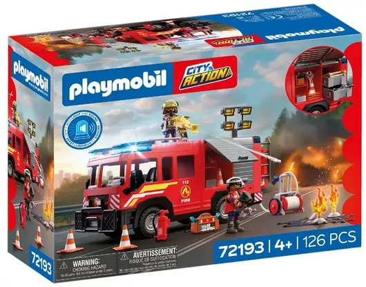Playmobil City Action Πυροσβεστικό Όχημα Διάσωσης για 4 Ετών