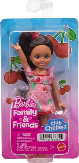 Mattel Barbie Barbie Chelsea Celsi Friends Lula Brunette Hair Jjb35 Dwj33
