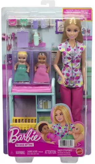 Barbie I Can Be Pediatrician Κούκλα για 3+ Ετών