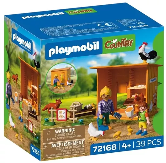 Playmobil Country Chicken Coop για 4 Ετών