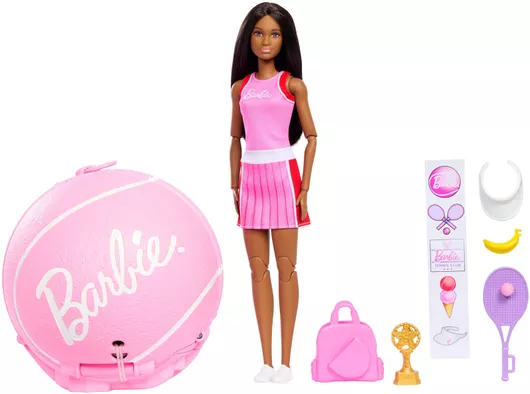 Barbie Tennis Player Κούκλα για 3+ Ετών