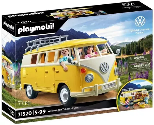 Playmobil Volkswagen T1 Camping Bus για 5-99 Ετών