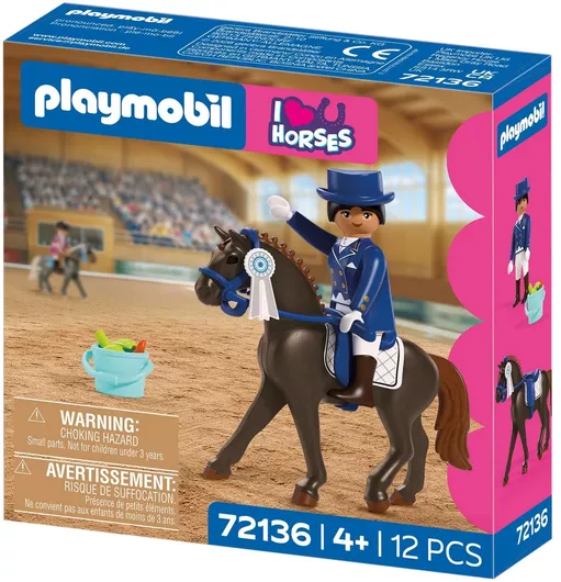 Playmobil Ι Love You Horses Dressage Riding για 4 Ετών