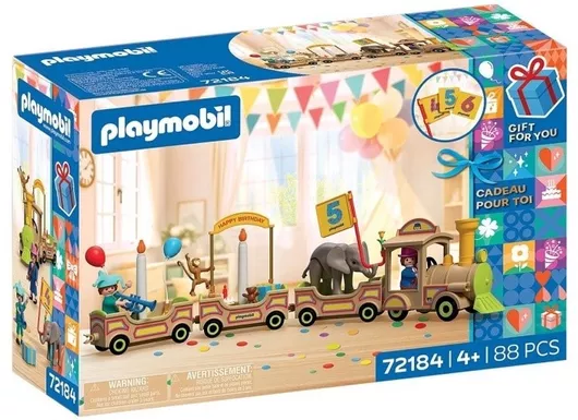 Playmobil Gift for You Τρενάκι Γενεθλίων για 4 Ετών