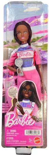 Barbie Racecar Driver Κούκλα για 3+ Ετών