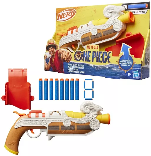 Nerf Εκτοξευτής One Piece Going Merry Blaster για 8+ Ετών