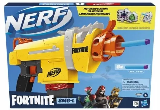 Nerf Εκτοξευτής SMG-L Fortnite για 8+ Ετών